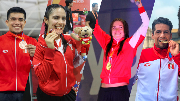 Perú se mantiene entre los países punteros del medallero al alcanzar 20 medallas en las tres primeras jornadas de los Juegos Bolivarianos 2025